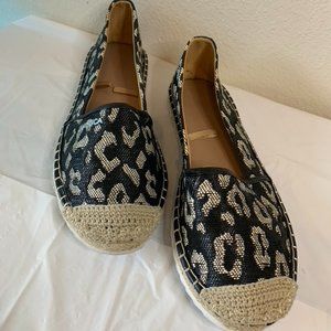 NWOT- Nautica Slip On Shoes-Animal Print